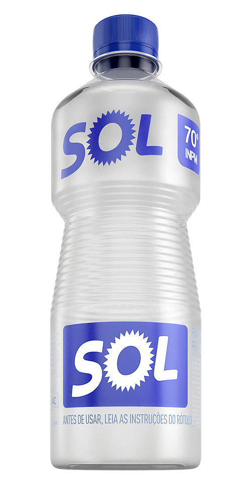 ÁLCOOL LÍQUIDO 70 INPM SOL